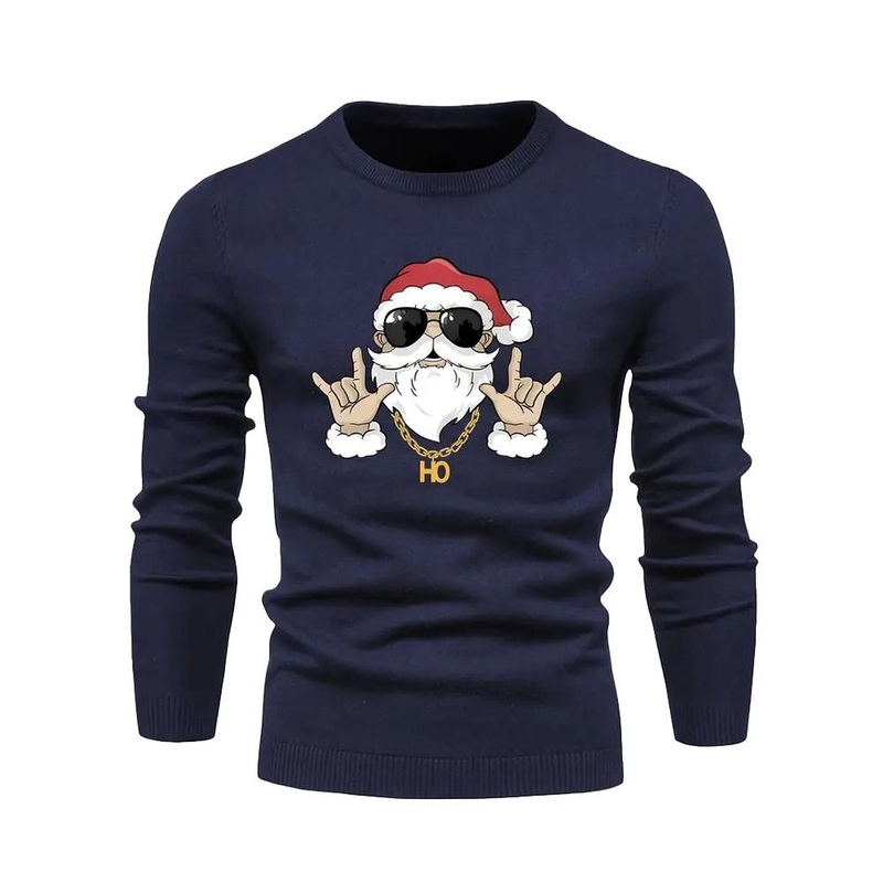 Holiday Clothing Customprinted Knit Pullover Winter Mens Ugly Christmas Sweater – Custom Christmas Sweater and Mens Ugly Sweater price|S/M/L/Customized Size