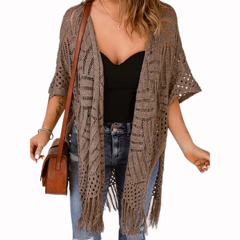 Hollow Cardigan – Ladies Sweater and Striped Sweater price|S/M/L/Customized Size