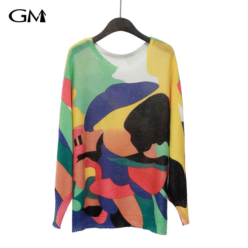 Ladies Abstract Printed Top – Printed and Top price