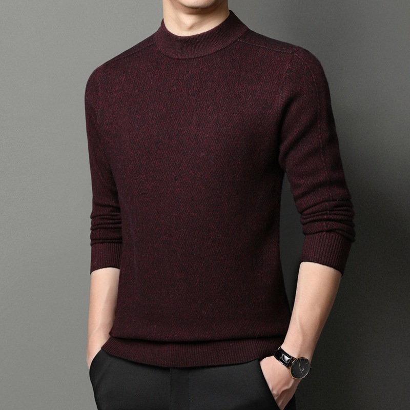 Men Turtleneck Sweaters Slim Fit Long Sleeve Ribbed Knit Pullover Sweater – Knitted Turtleneck Sweater and Middleweight Sweater price|S