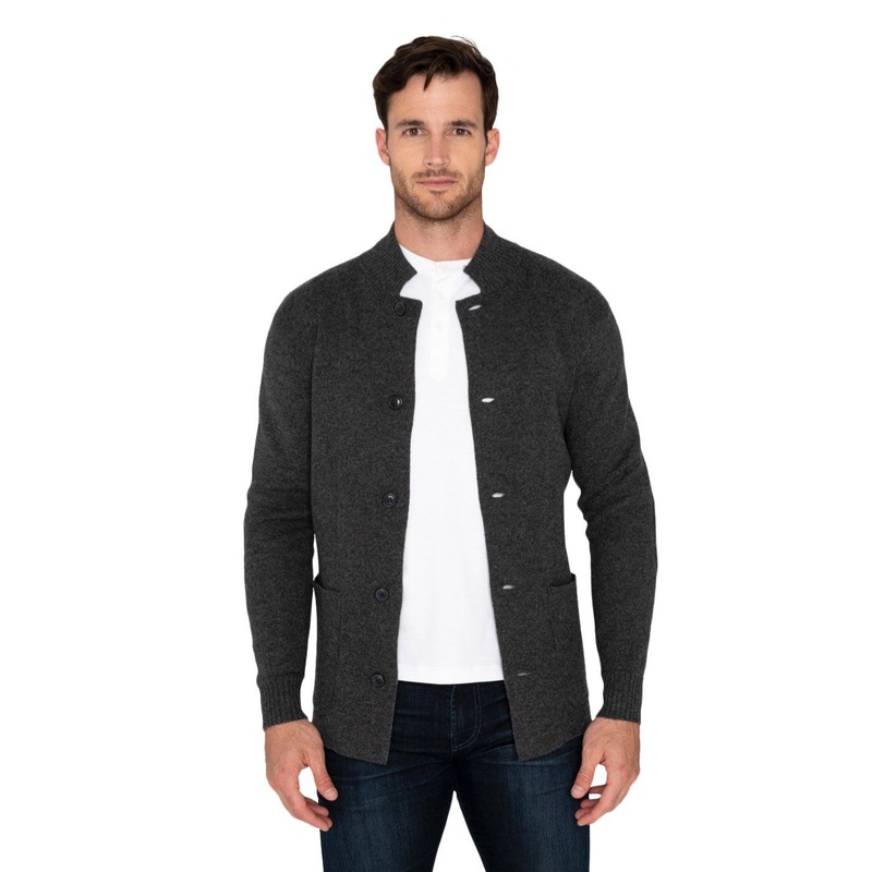 Mens Fashion Knitted Cardigan Sweater – Mens Pullover and Mens Knitwear price|S