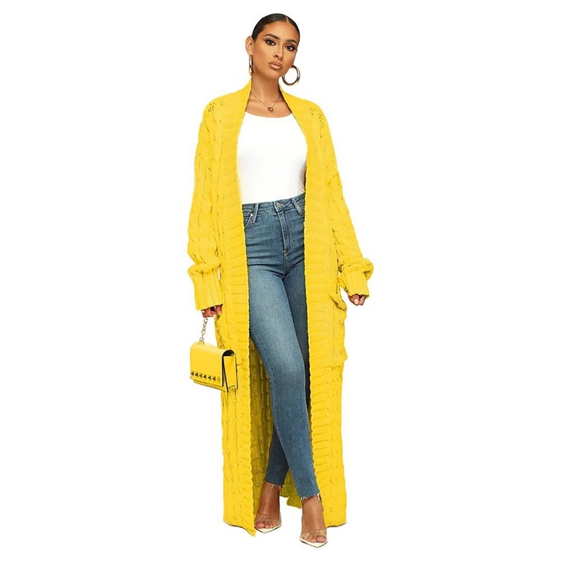 Women Oversize Maxi Long Sleeve Cable Knitted Cardigan Coat Sweater – Custom Cardigans Sweaters and Oversize Sweater price|S
