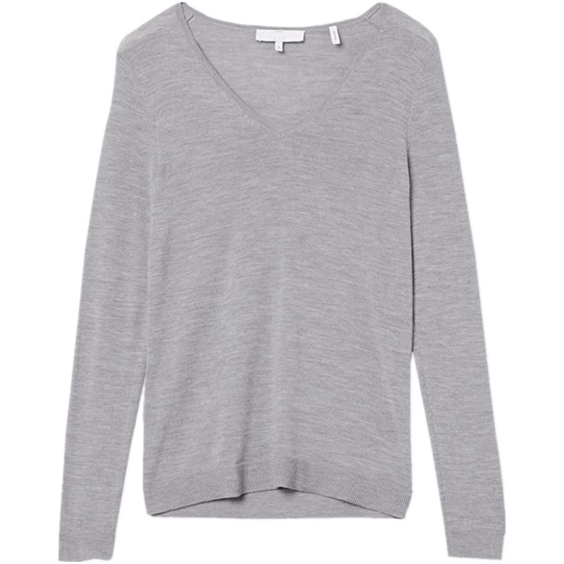 Comfortable Merino Wool V-Neck Sweater for Women – Thermal and Merino Wool price|S