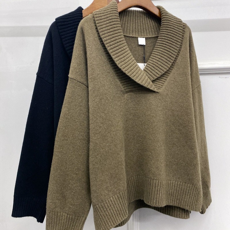 Fashion Mens Casual Shawl Collar Winter Sweater Pullover Chunky Knitwear – Mens Shawl Sweater and Mens Casual Sweaters price|S