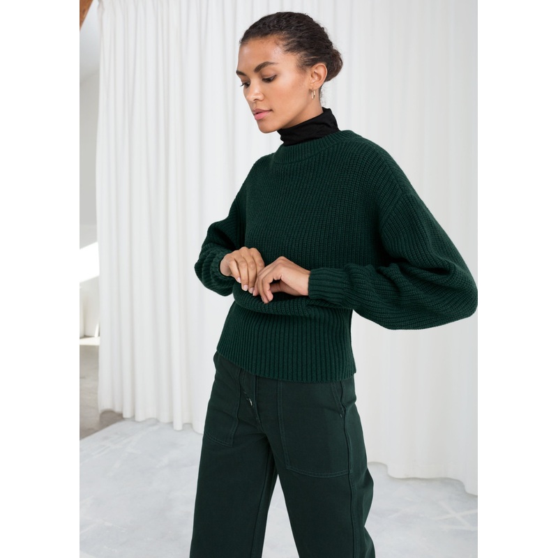 Knitted Women Clothes in Round Neck Long Sleeve Sweater – Dress and Clothes price|S