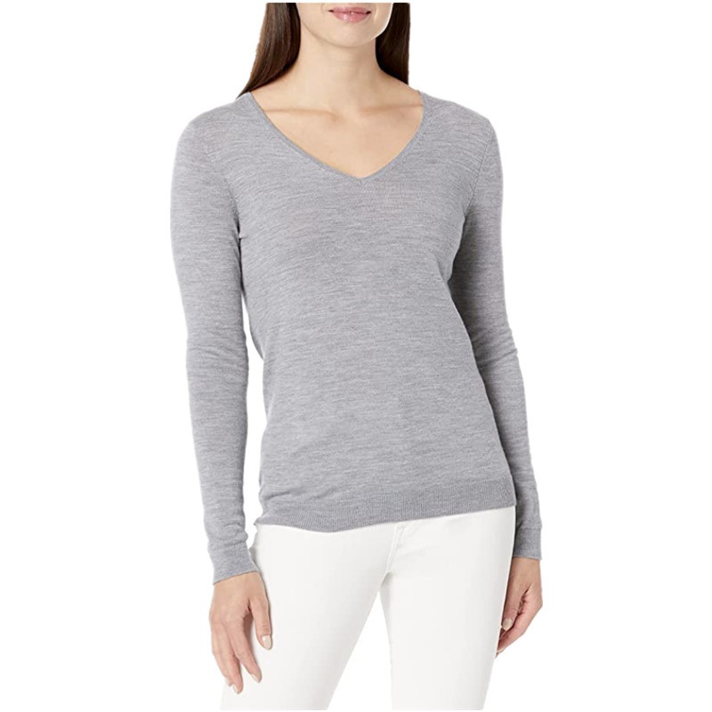 Womens Soft Merino Wool Long Sleeve Sweater – Thermal and Merino Wool price|S