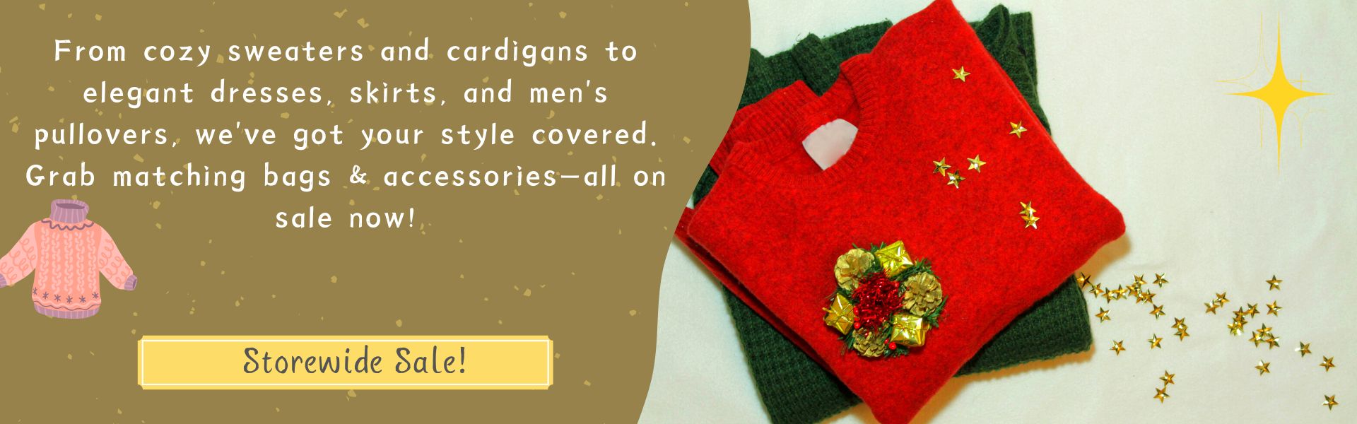 Stay Warm In Style With Our Sweaters